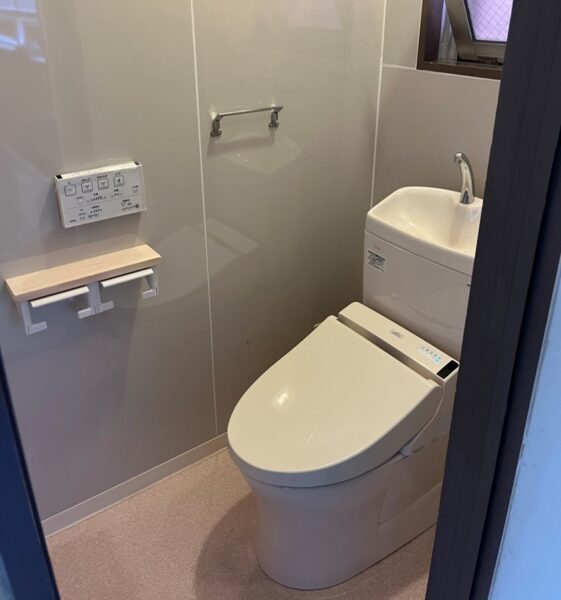 うきは市吉井町　F様邸　トイレリフォーム施工事例