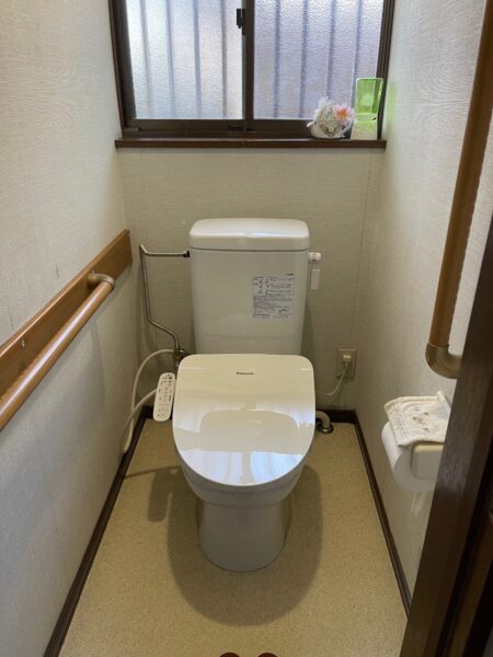 糸島市　Ｕ様邸　トイレリフォーム施工事例