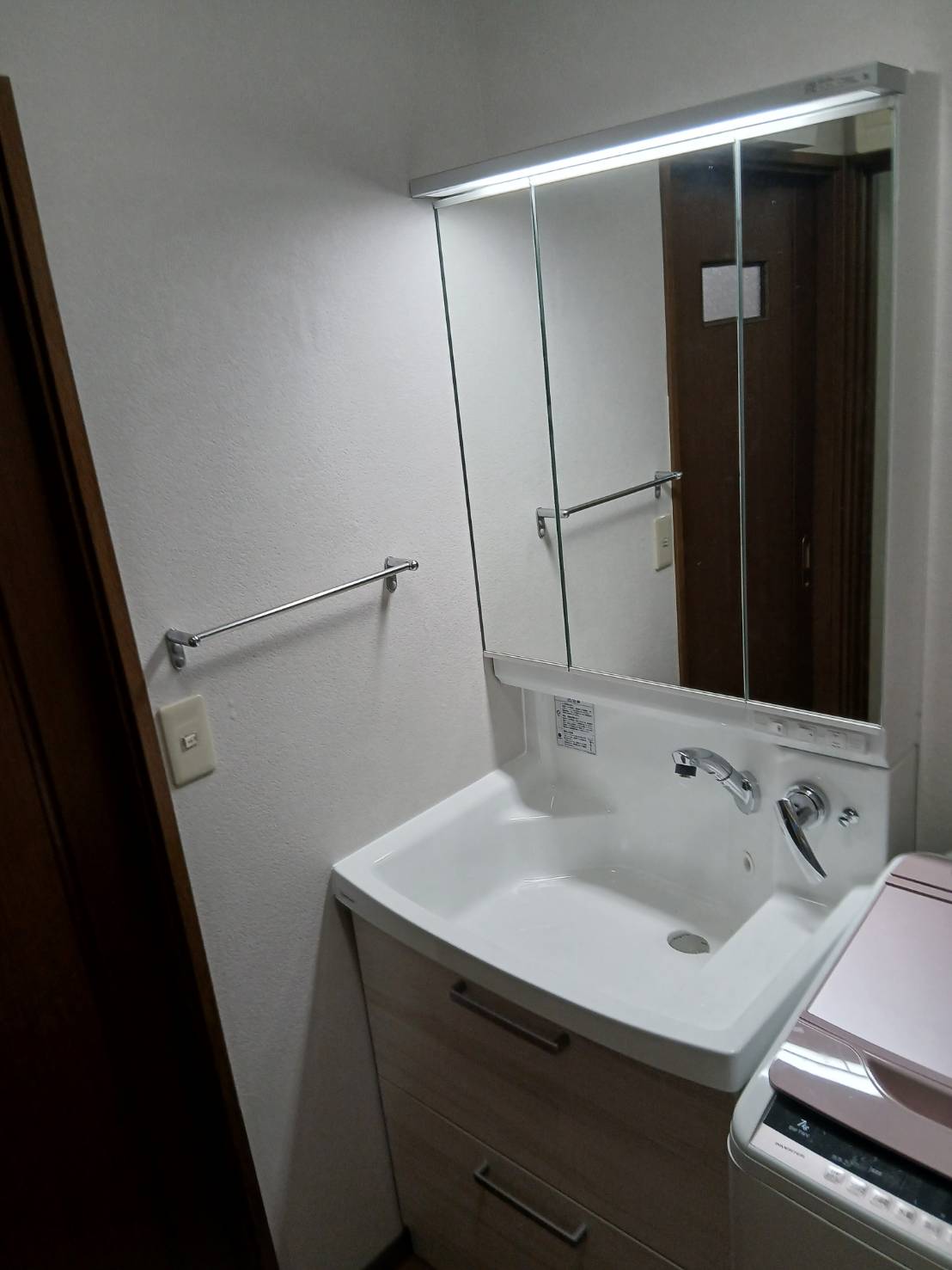 糸島市　Ｔ様邸　洗面化粧台リフォーム