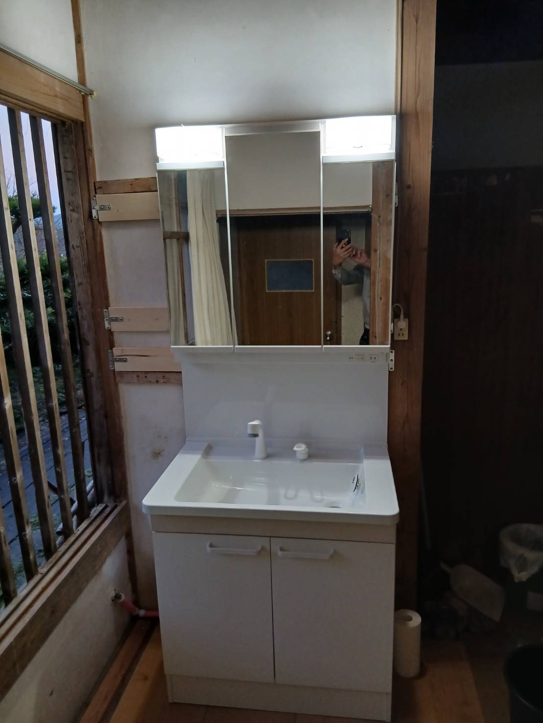 糸島市　Ｈ様邸　洗面化粧台リフォーム