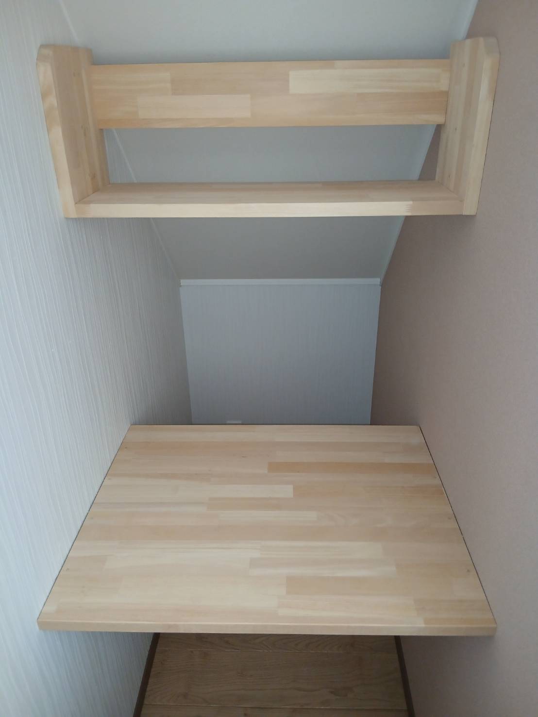 糸島市　Ｋ 様邸　階段下デスクワーク