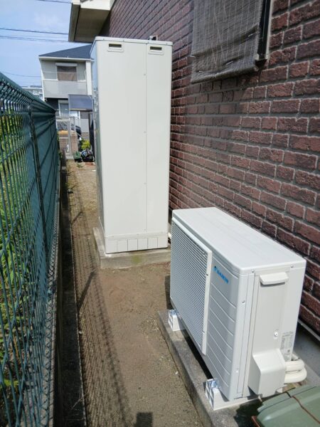 福岡市　Ｔ様邸　エコキュート交換